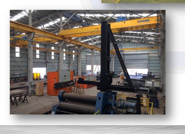 Interior del taller de Ingemetal
