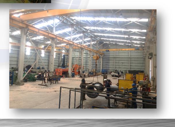 Área de fabricación industrial